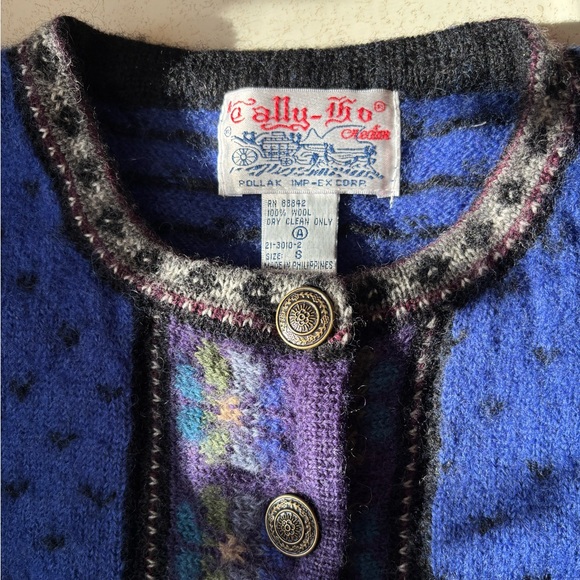 Vintage Wool Fair Isle Sweater ๐ - Picture 6 of 6